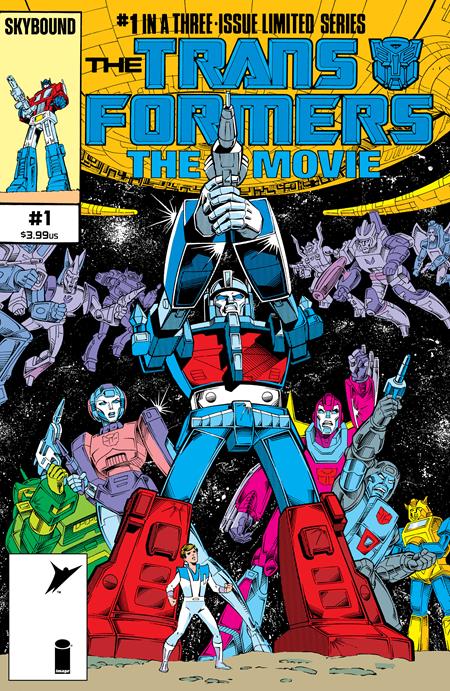 TRANSFORMERS THE MOVIE 40TH ANNIVERSARY EDITION #1 (OF 3) CVR B DON PERLIN & IAN AKIN VAR