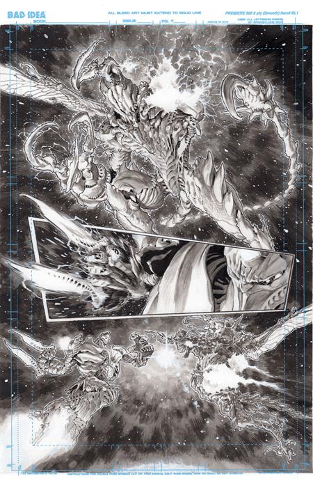 OLYMPUS SAGA MEGALITH #1 (OF 4) CVR P LEWIS LAROSA ORIGINAL ART EDITION 13 VAR