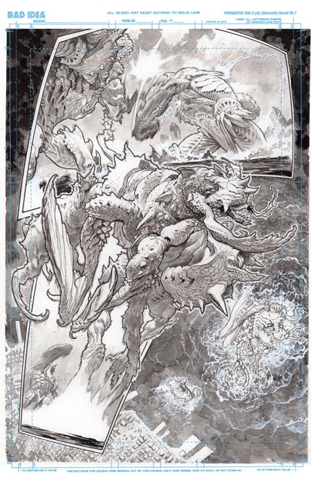 OLYMPUS SAGA MEGALITH #1 (OF 4) CVR M LEWIS LAROSA ORIGINAL ART EDITION 10 VAR