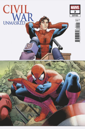 CIVIL WAR: UNMASKED #2 PAULO SIQUEIRA 5-PART CONNECTING VARIANT