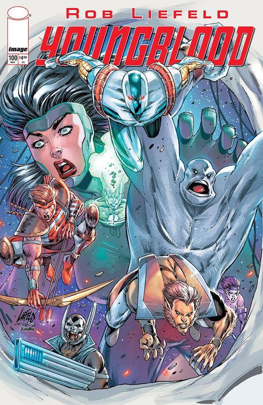 Youngblood Vol 6 #100 Cover B Variant Rob Liefeld Cover
