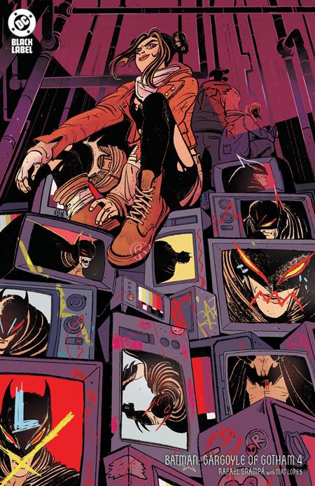BATMAN GARGOYLE OF GOTHAM #4 (OF 4) CVR E VALENTINA NAPOLITANO CARD STOCK VAR