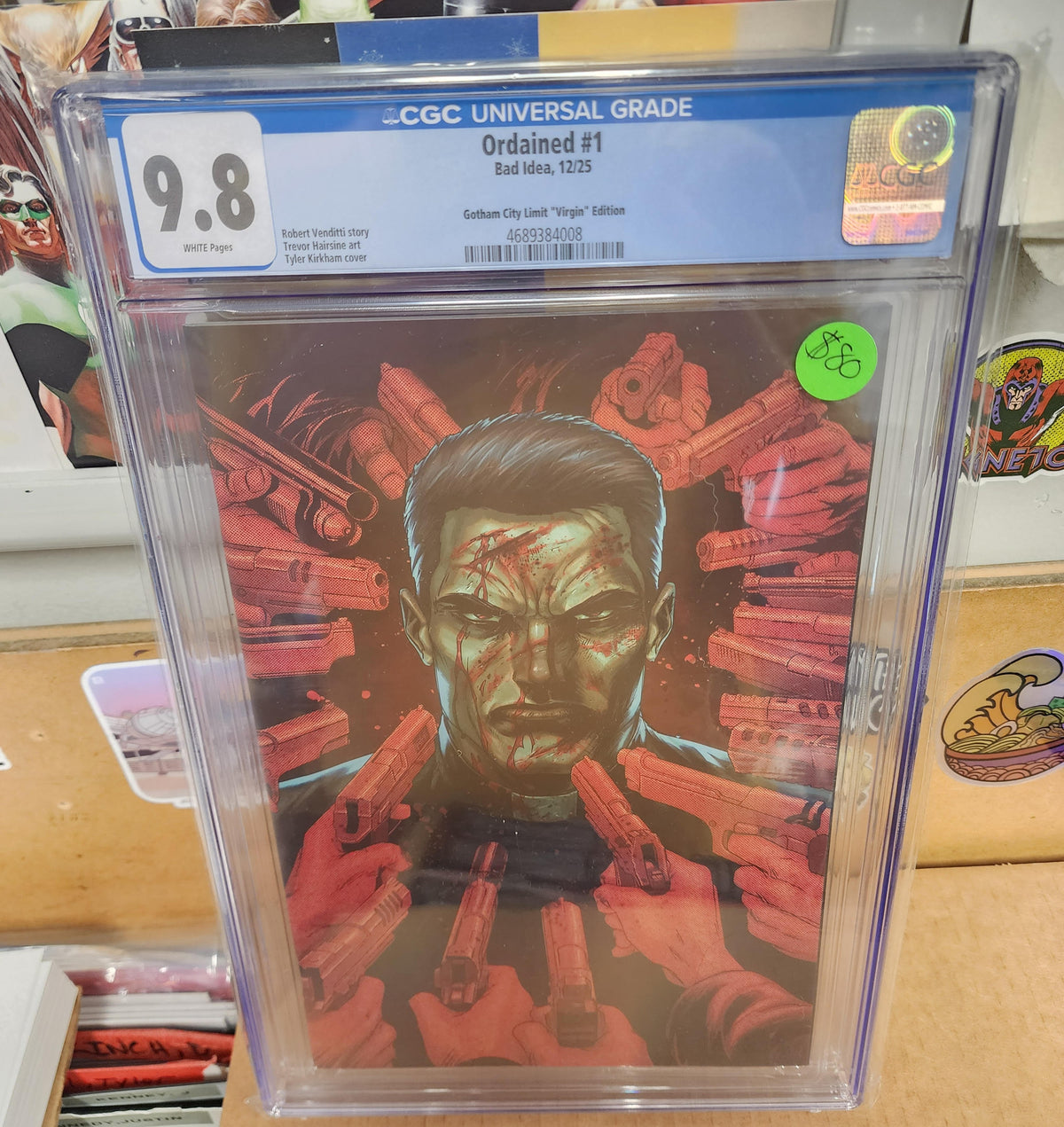 GCL TYLER KIRKHAM VIRGIN EXCLUSIVE ORDAINED #1 CGC 9.8