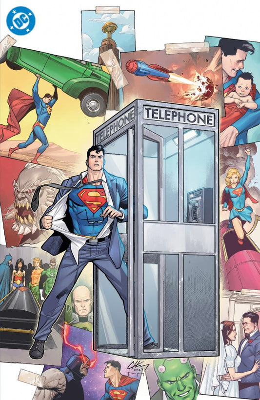 Action Comics #1075 Cover F Clayton Henry Foil Virgin Variant