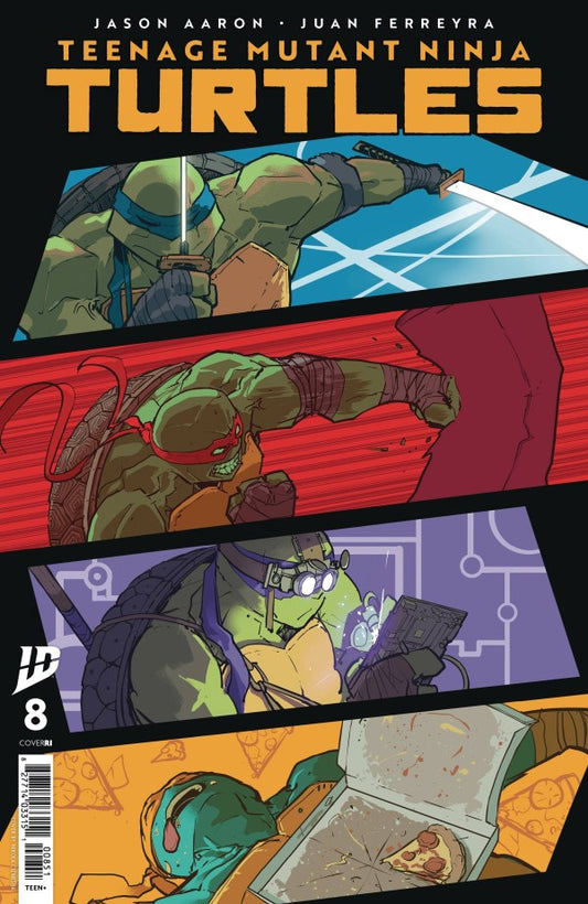Teenage Mutant Ninja Turtles #8 1:25 Nikola Čižmešija Variant