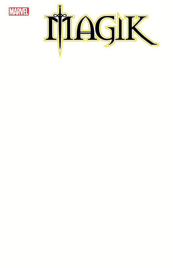 Magik #1 2nd Printing Blank