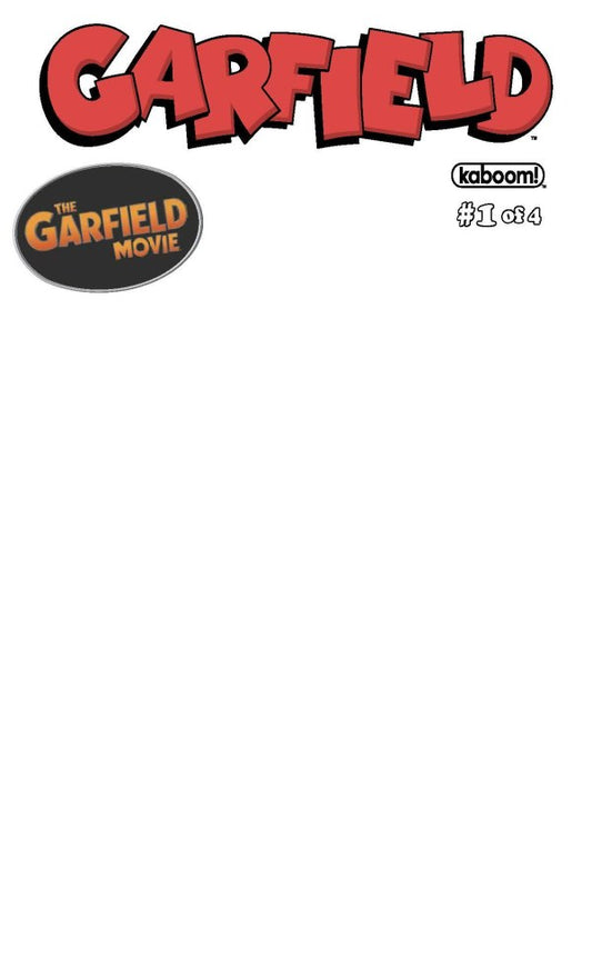 Garfield #1 Cover C Blank Variant