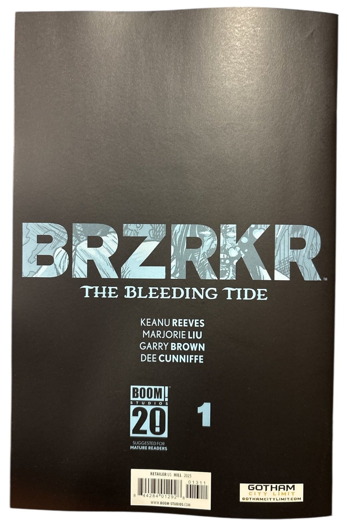 BRZRKR THE BLEEDING TIDE GCL EXCLUSIVE CHUMA HILL VIRGIN/FOIL OPTIONS LIMITED 500/250 COPIES