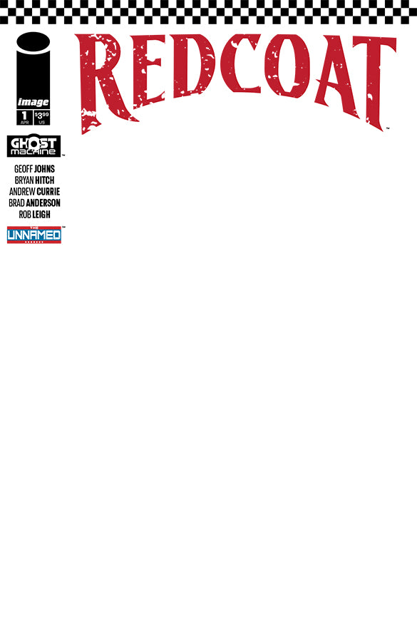 Redcoat #1 Cover D Blank Variant