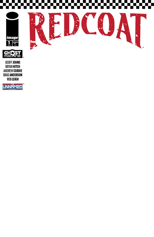 Redcoat #1 Cover D Blank Variant