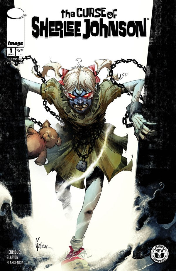 The Curse of Sherlee Johnson #1 2nd Printing Jonathan Glapion