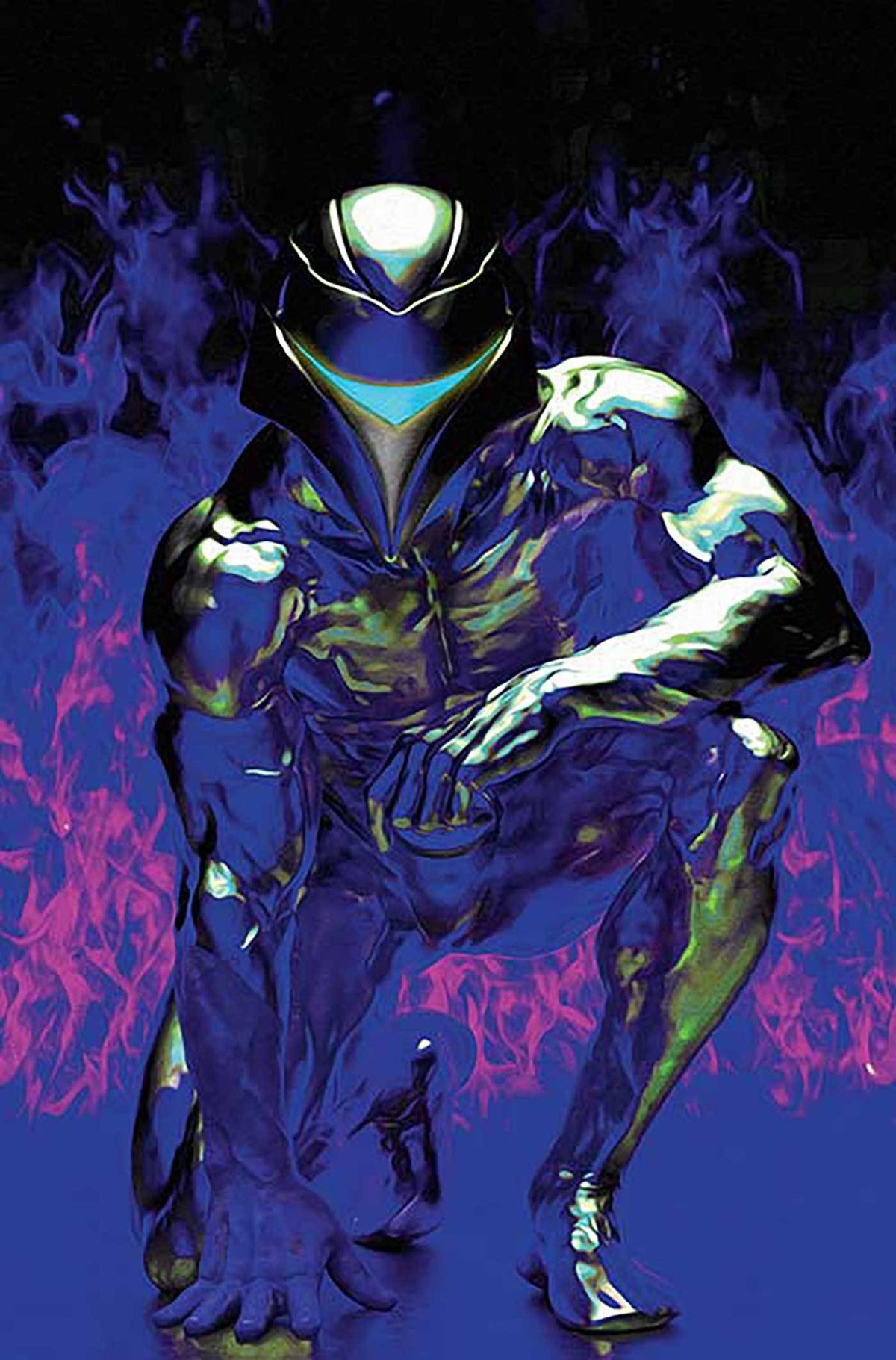 SILVERHAWKS #1 20 COPY FOC INCV MARK SPEARS PURPLE FOIL