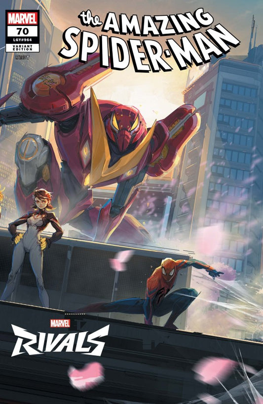 The Amazing Spider-Man #70 NetEase Games Marvel Rivals Wraparound Variant