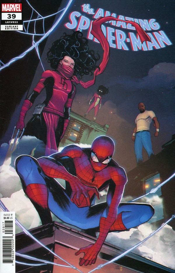 The Amazing Spider-Man #39 1:25 Lee Garbett Variant
