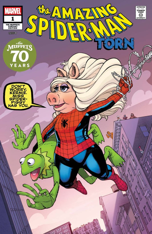 The Amazing Spider-Man: Torn #1 Javier Garrón Muppets Variant