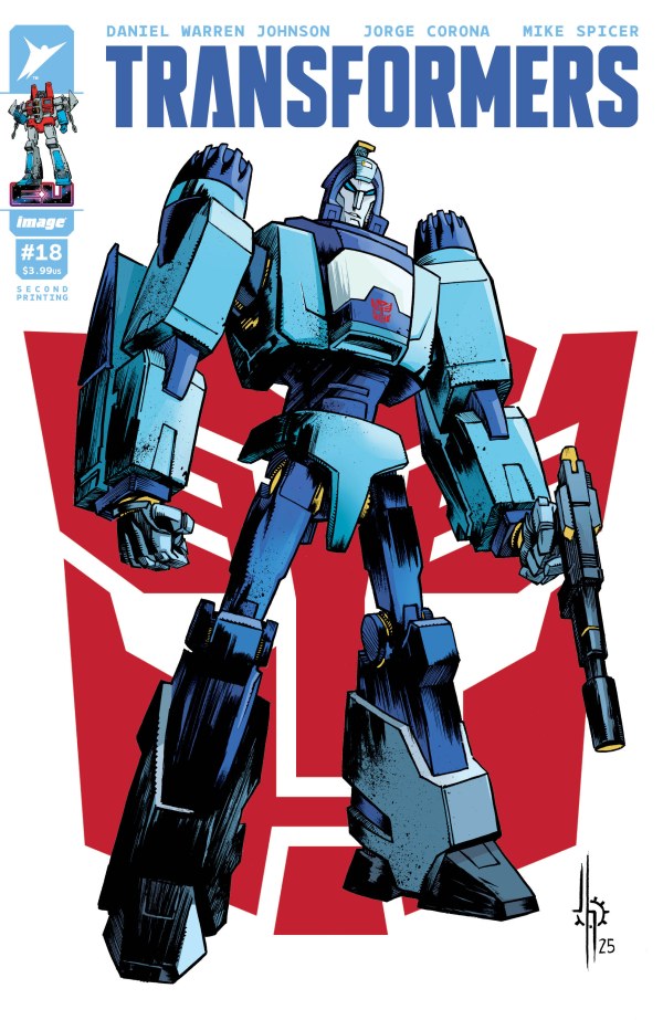 Transformers #18 2nd Printing Jason Howard Blurr