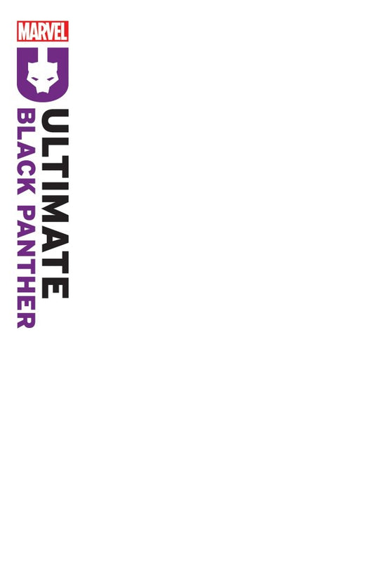 Ultimate Black Panther #1 4th Printing Blank Variant