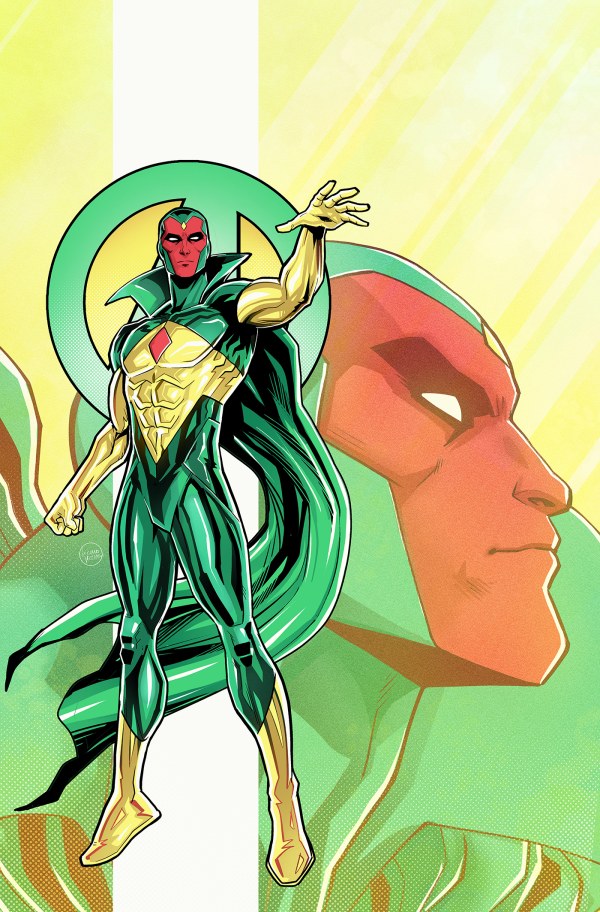 The Avengers #30 1:50 Luciano Vecchio Vision Virgin Variant