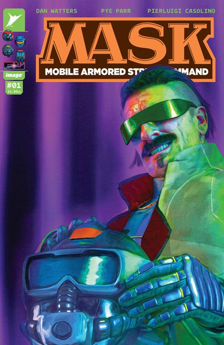 GOTHAM CITY LIMIT MASK #1 ELIAS CHATZOUDIS EXCLUSIVE VIRGIN FOIL