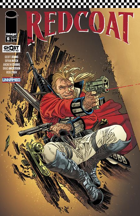 Redcoat #6 Cover C Gabriel Rodríguez Variant