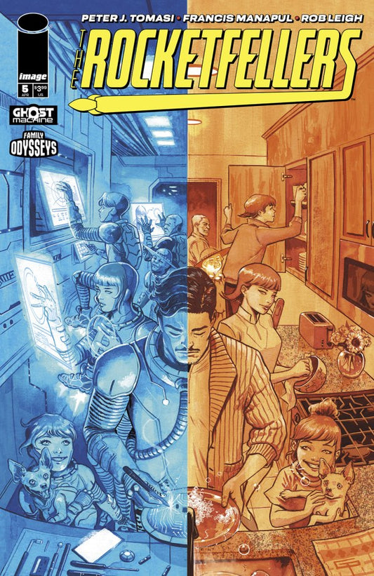 The Rocketfellers #5 Cover C Germán Peralta Variant