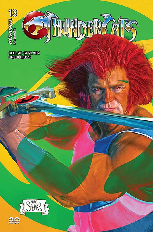 ThunderCats #13 Cover Z 1:7 Mark Spears Green Background Variant