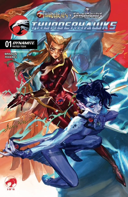 GOTHAM CITY LIMIT THUNDERCATS X SILVERHAWKS THUNDERHAWKS #1 SUNGYAN YUNE RETAILER EXCLUSIVE