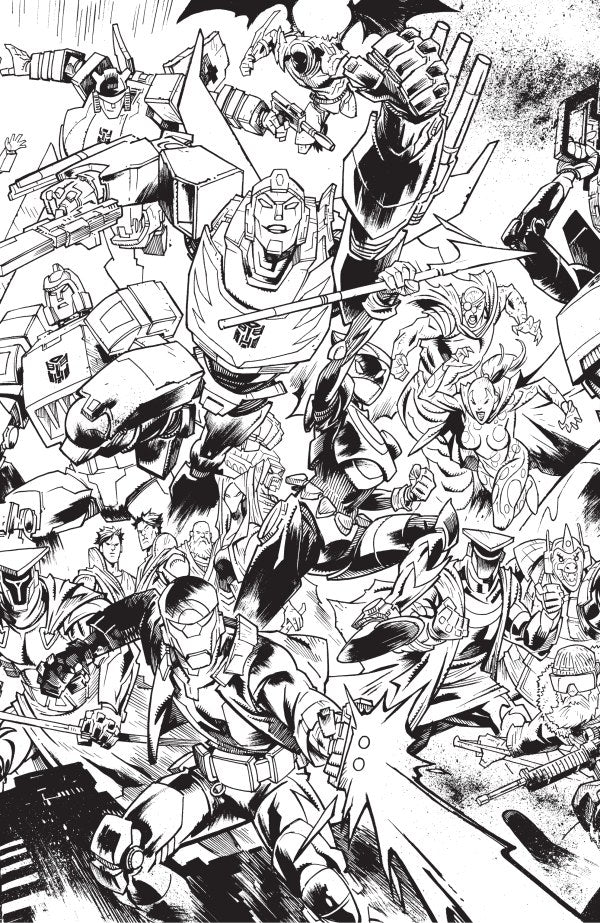 Void Rivals #10 Cover G Jason Howard Black & White EU Anniversary Connecting Virgin Variant
