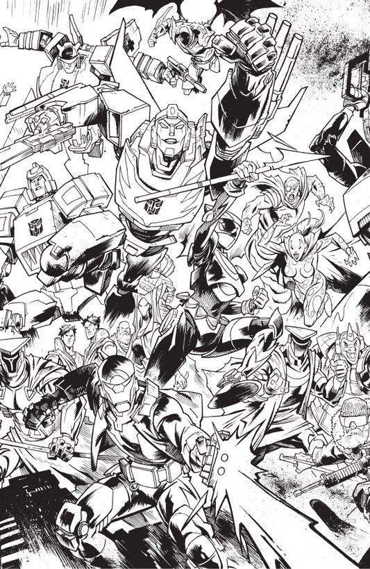 Void Rivals #10 Cover G Jason Howard Black & White EU Anniversary Connecting Virgin Variant