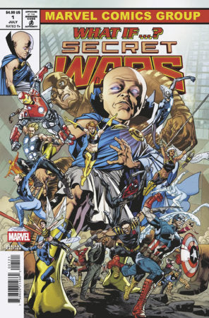 WHAT IF...? SECRET WARS #1 VARIANT COVER BY BRYAN HITCH HOMAGE VARIANT