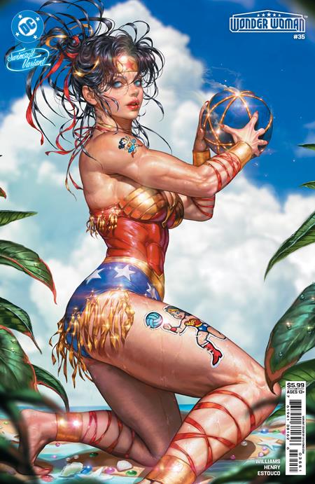 DC 2026 SWIMSUIT CARDSTOCK VARIANT COVERS! 8 IN TOTAL!